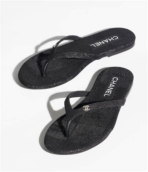 chanel thongs flip flops.